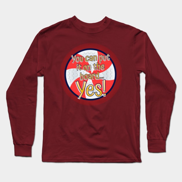 Sox - Put It On the Board - Scoreboard Pinwheel Long Sleeve T-Shirt by ILLannoyed 